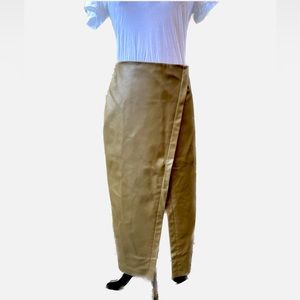 ZARA faux leather skirt size L